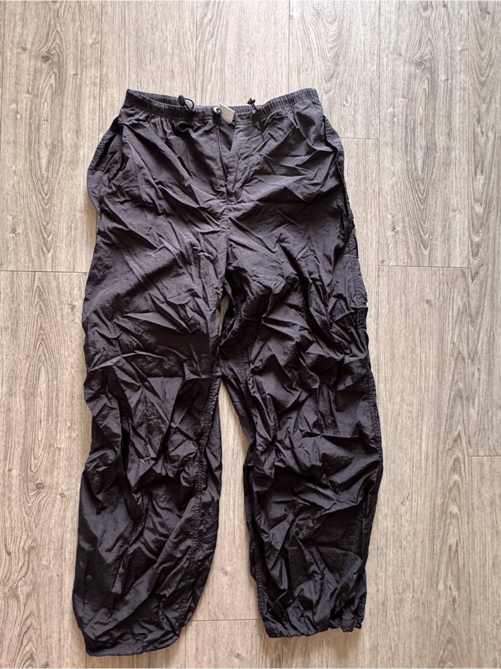 TNA Black Men's Lightweight Nylon Pants (59) Size m